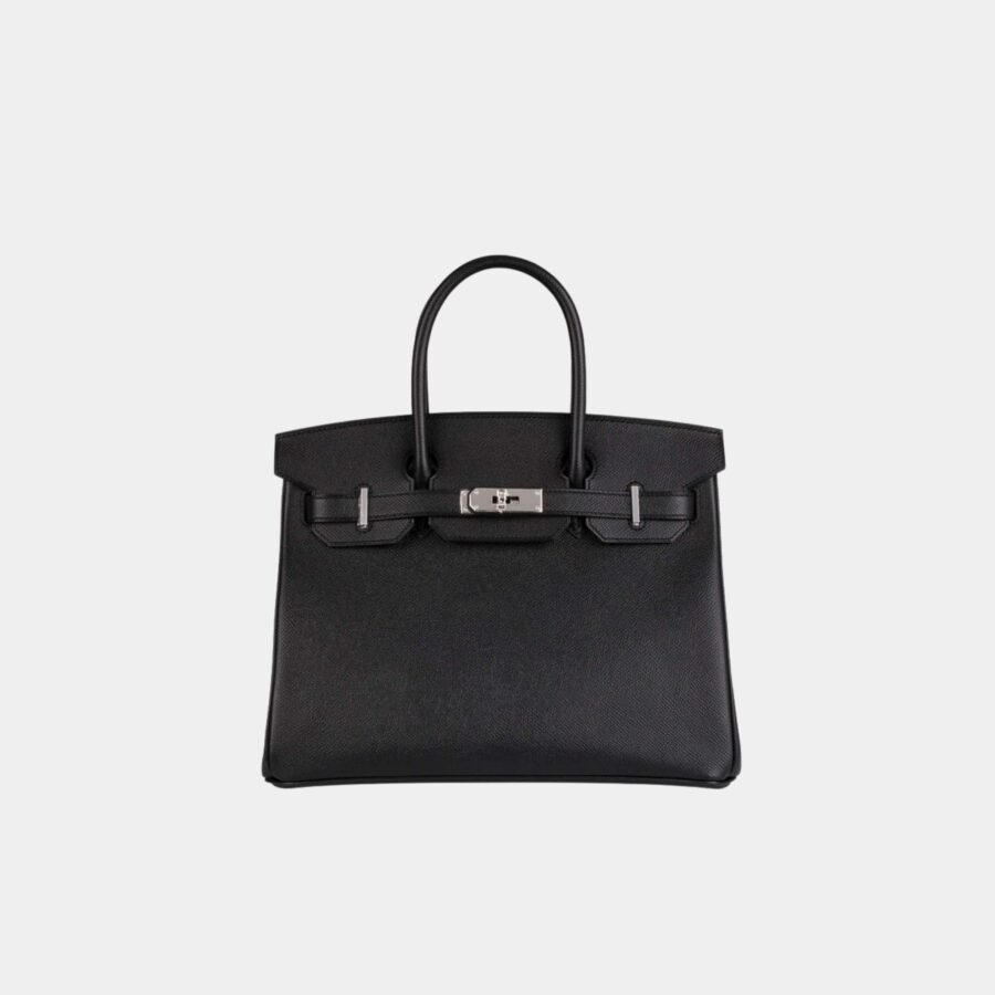 Birkin 30 Epsom Black PHW | Studio Nafay