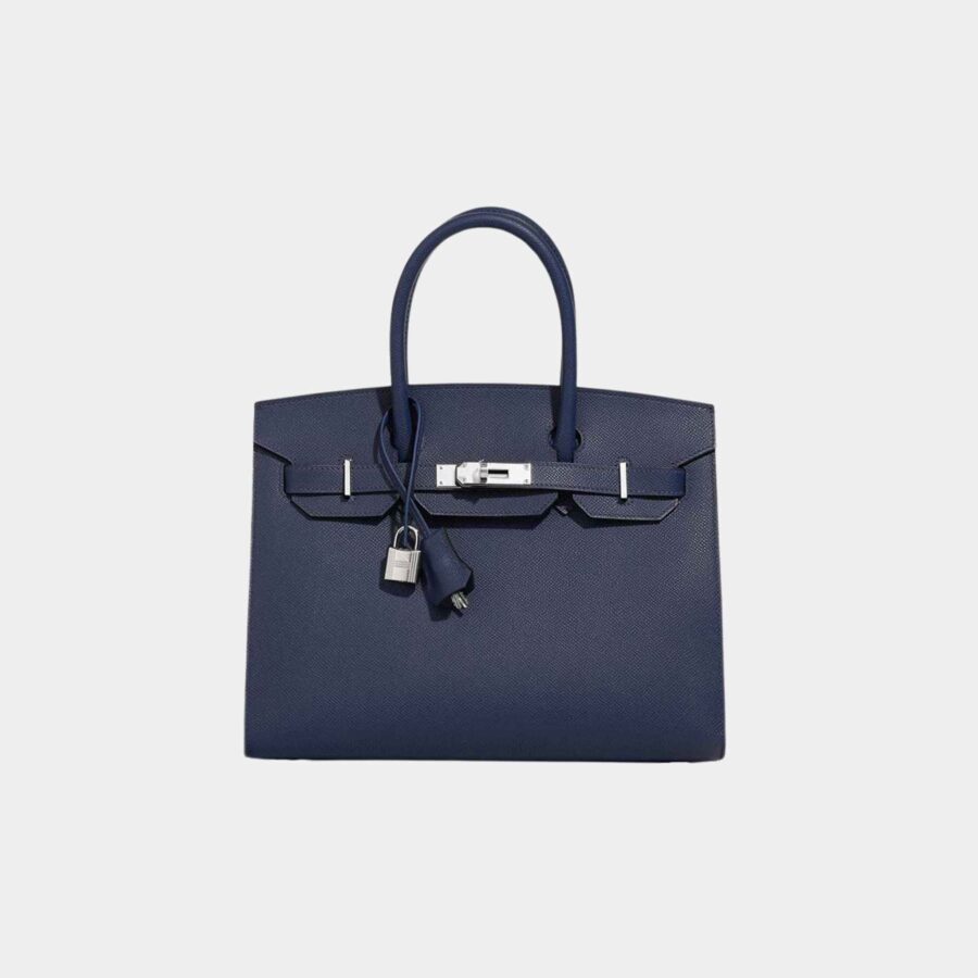 Birkin 30 Epsom Bleu Navy PHW | Studio Nafay
