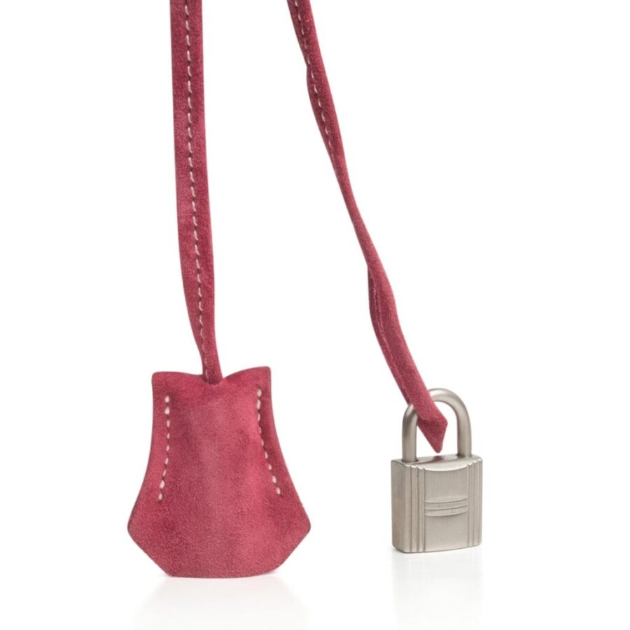 Hermes Birkin 35 Bag Fuchsia Pink Doblis Palladium Rare | Studio Nafay