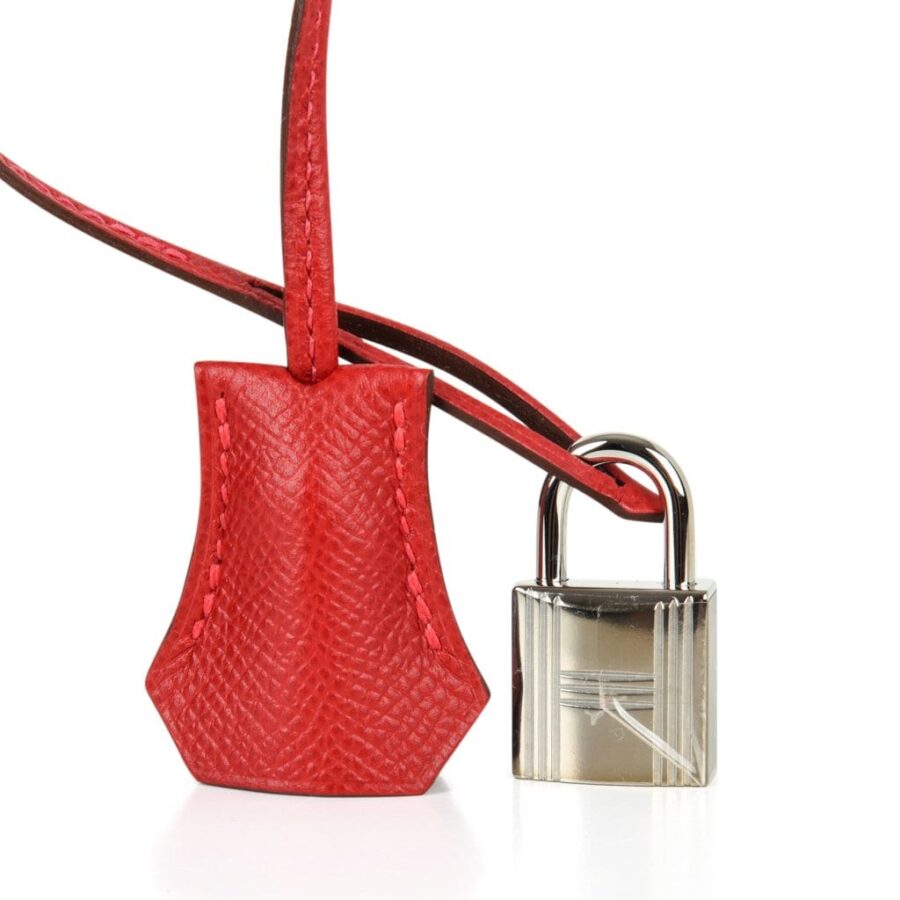 Hermes Birkin 35 Bag Rouge Casaque Lipstick Red Epsom Palladium new | Studio Nafay