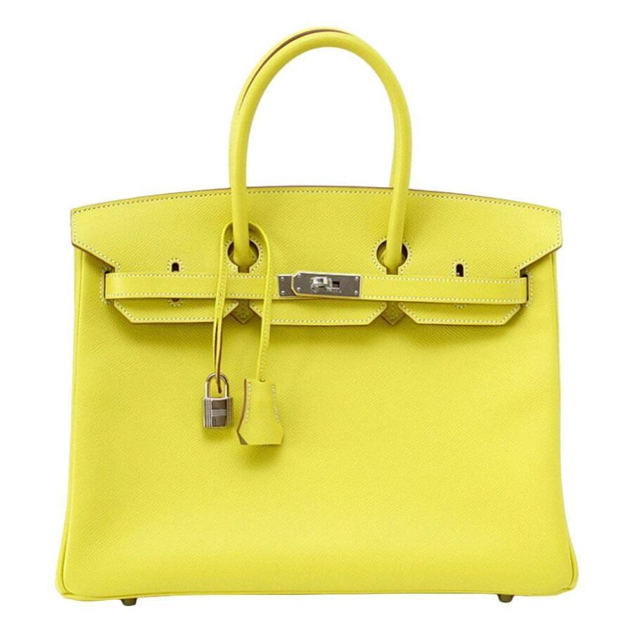 HermesLime Candy Series Birkin 35 Limited Edition Bag | Studio Nafay