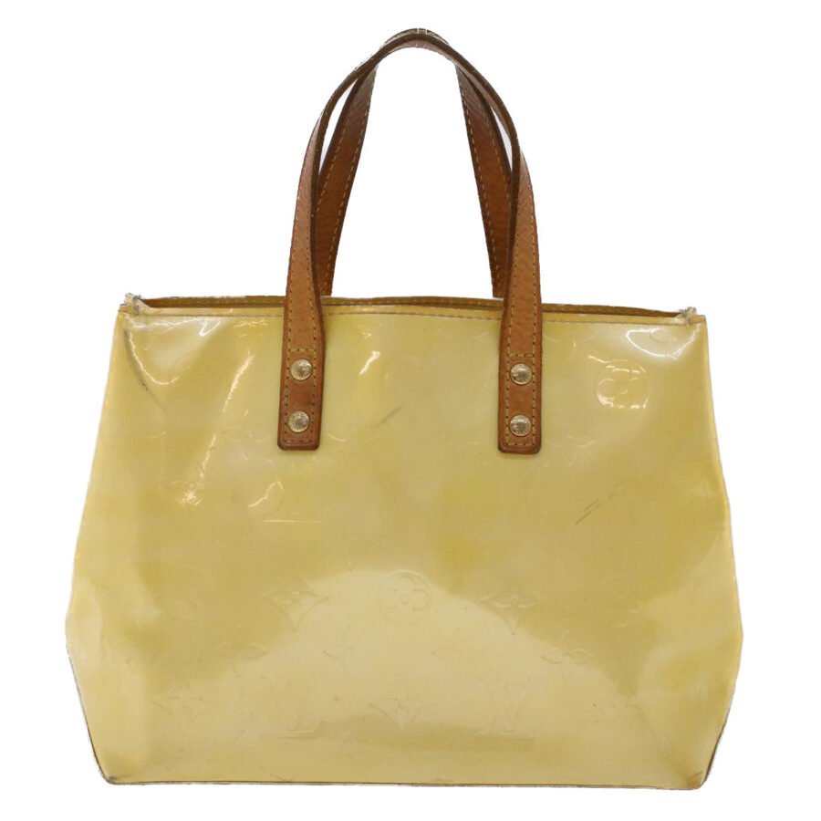 LOUIS VUITTON Monogram Vernis Reade PM Hand Bag Perle LV Auth hk740 | Studio Nafay