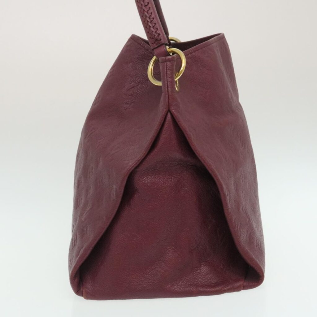 LOUIS VUITTON Monogram Empreinte Artsy MM Shoulder Bag Purple Auth hs786A - Product Image 2