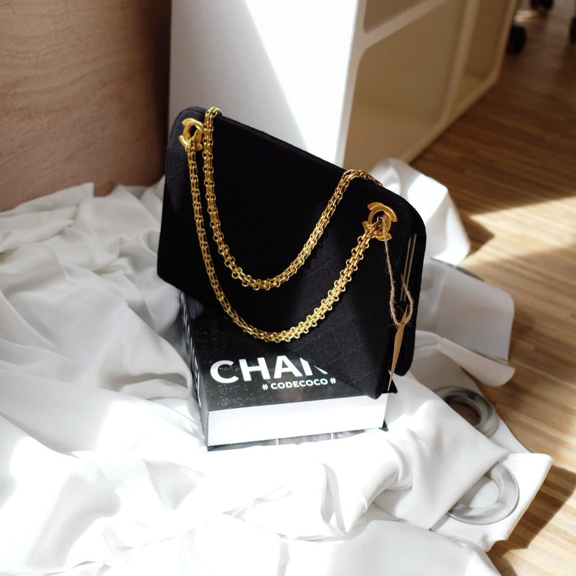 Chanel Cocktail Handbag Luxury Designer Handbag - Product Image 2