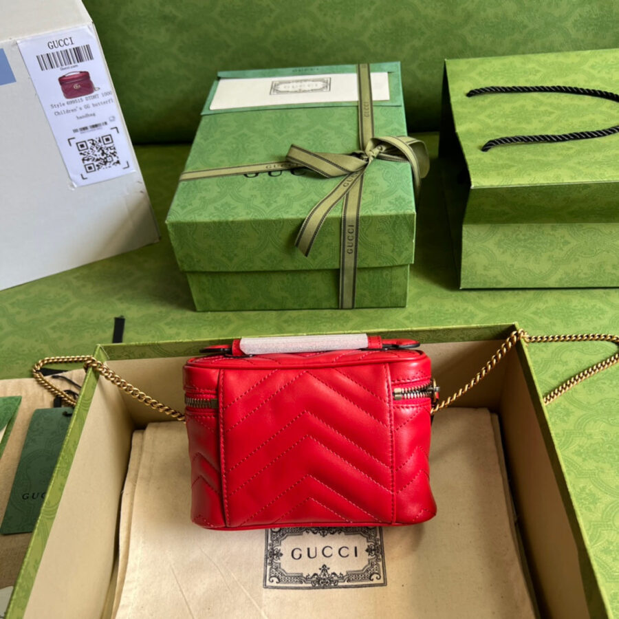 Gucci GG Marmont Leather Monogram Handbag Style 1 | Studio Nafay