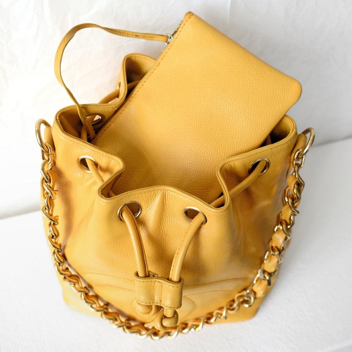 Chanel Drawstring Cowhide Handbag - Product Image 2