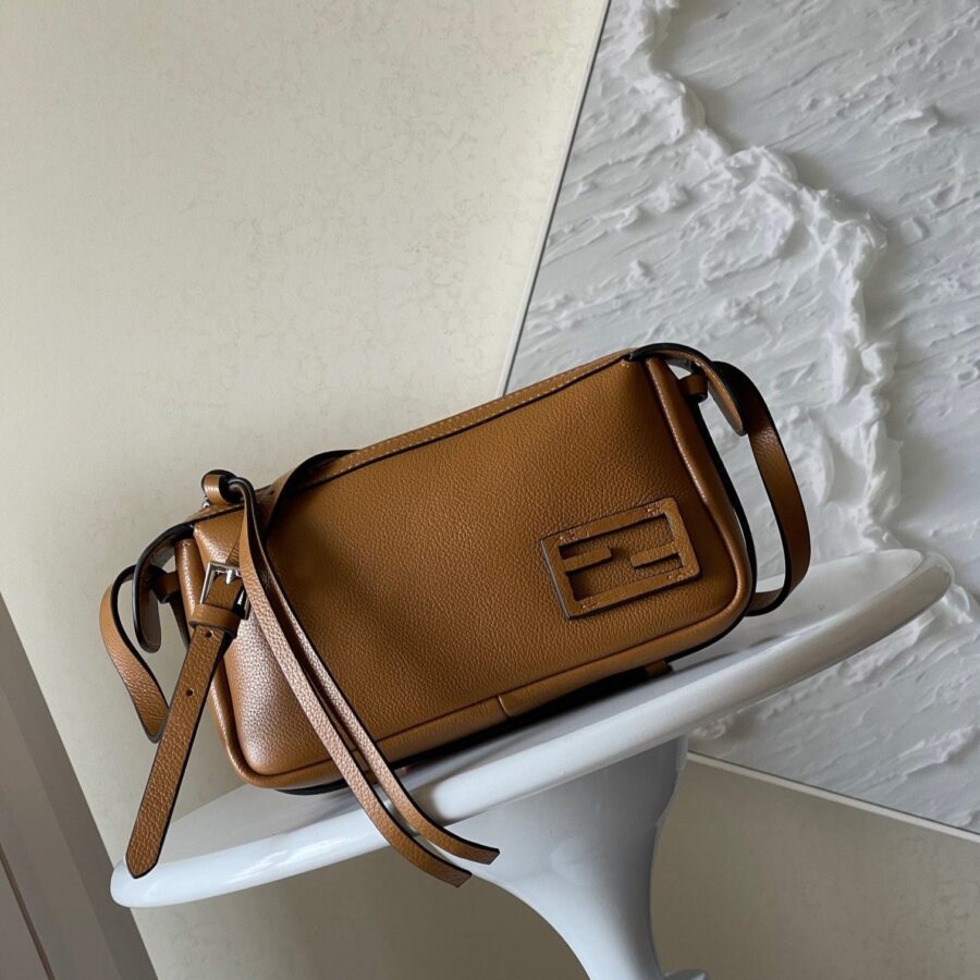 SIMPLY MINI 22 IN BRONZE BROWN GRAINED CALFSKIN | Studio Nafay