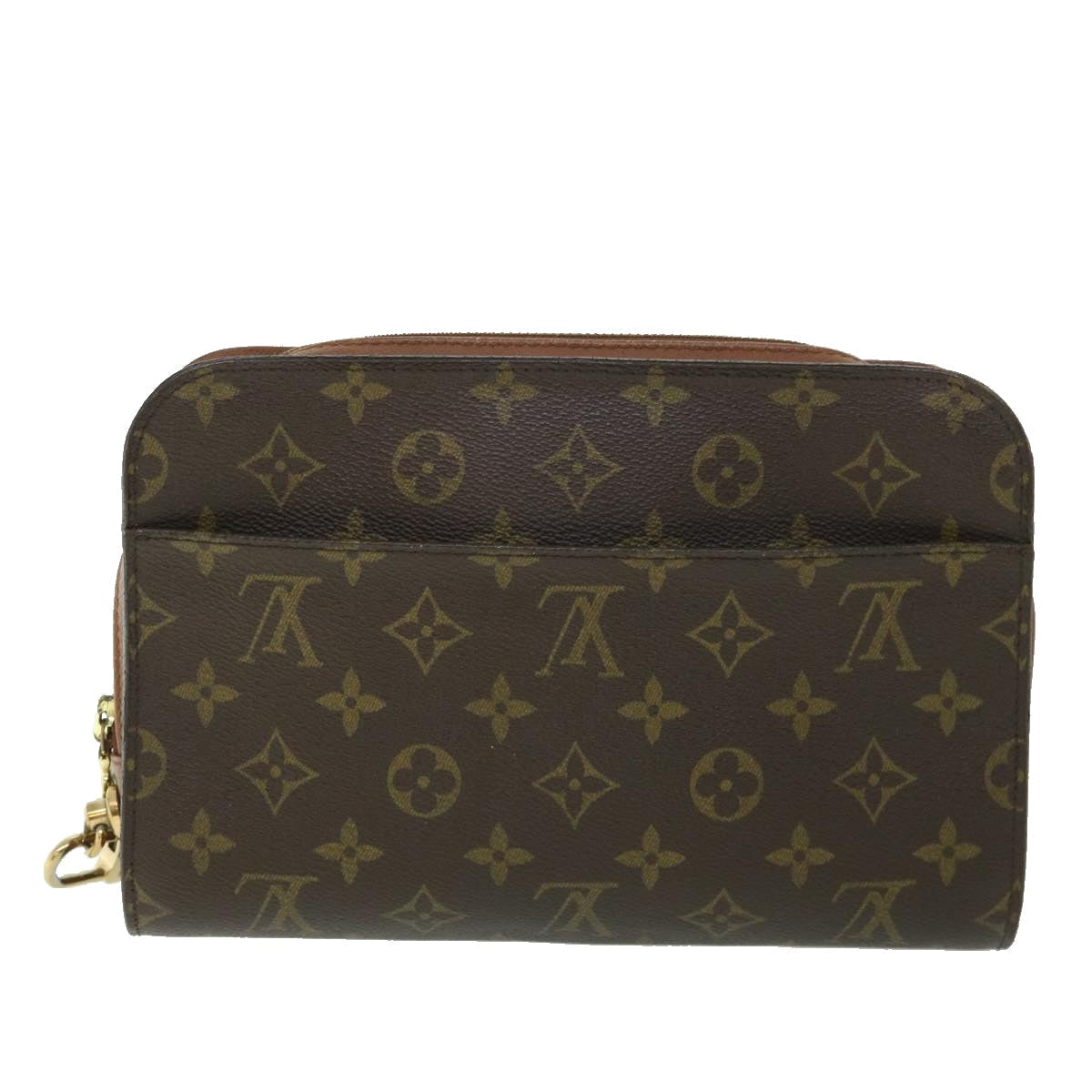 LOUIS VUITTON Monogram Orsay Clutch Bag LV Auth ki3511