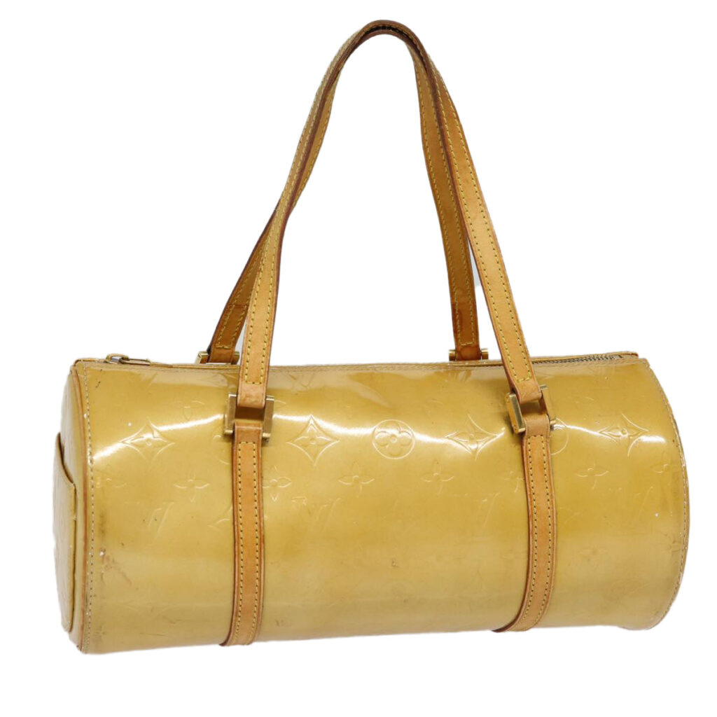 LOUIS VUITTON Monogram Vernis Bedford Hand Bag Beige LV Auth ki4876 | Studio Nafay