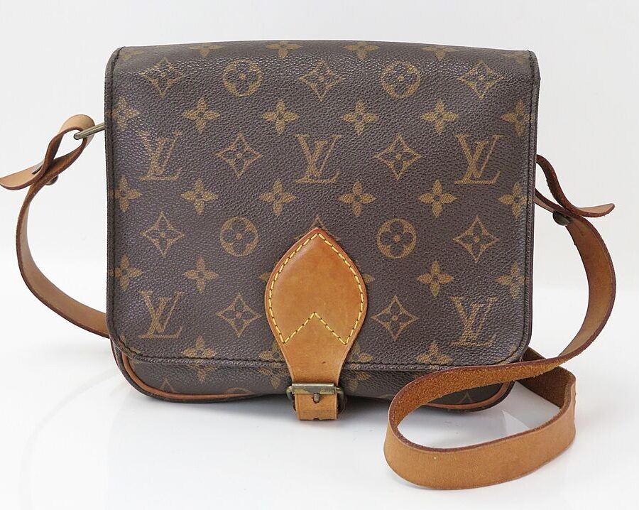 LV Cartouchiere MM Monogram Crossbody Bag | Studio Nafay