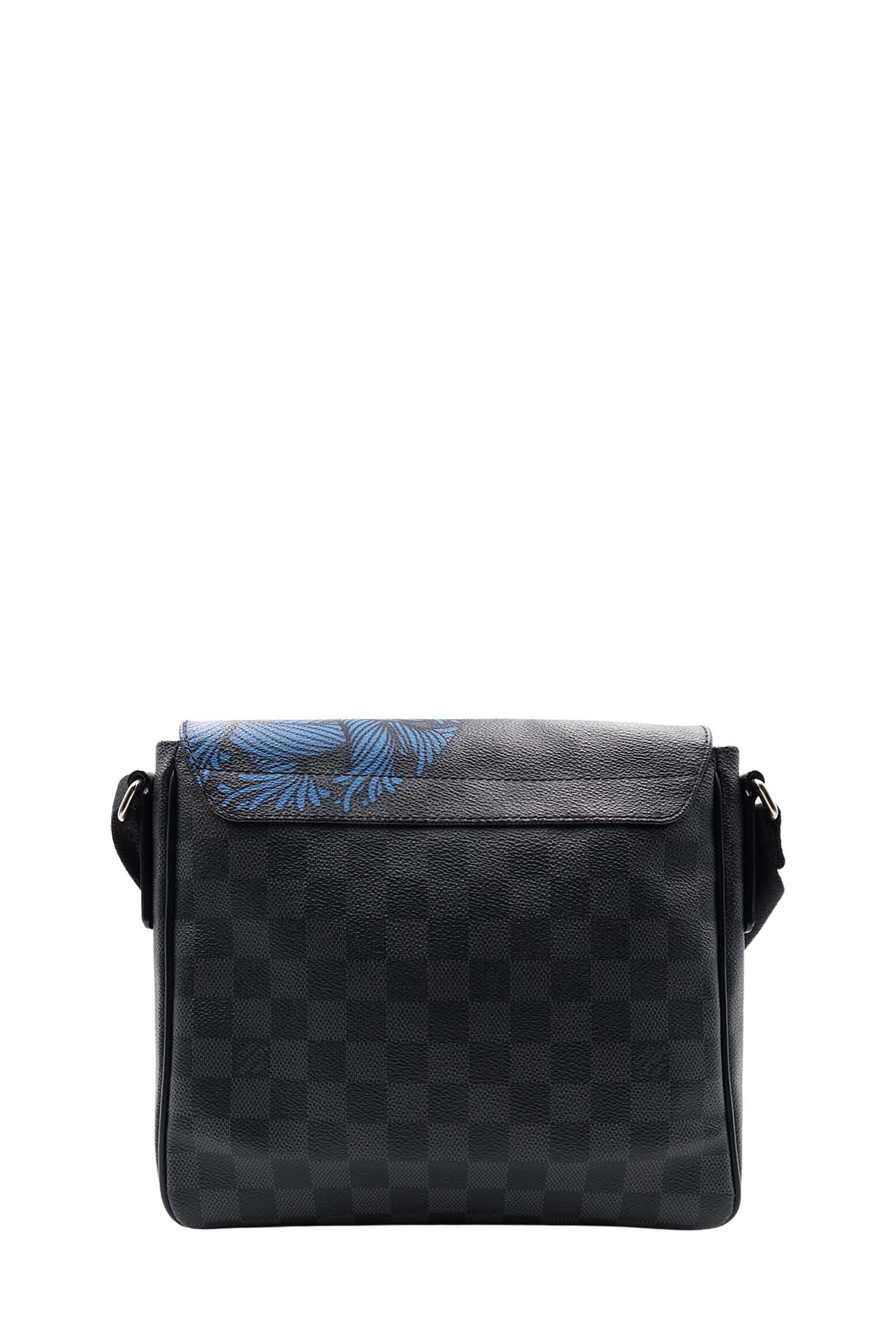 Damier Graphite Christopher Nemeth Rope District PM Black Blue