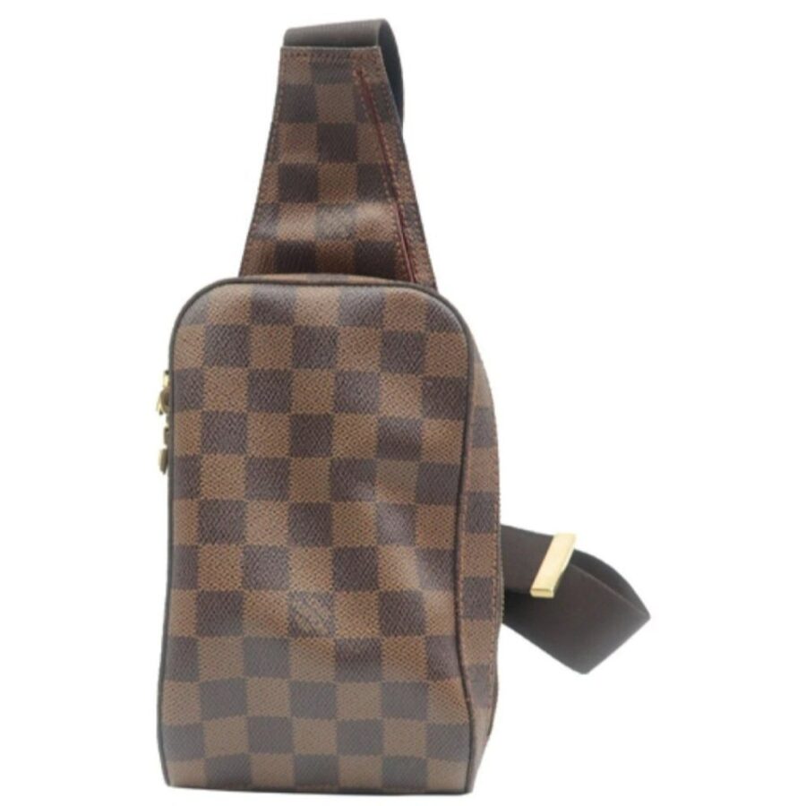 LV Damier Jeronimos Brown Damier Ebene Crossbody Bag | Studio Nafay