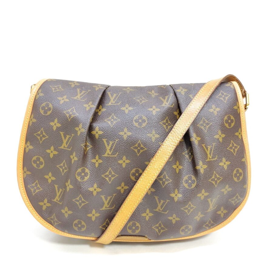 LV Menilmontant MM Monogram Crossbody Bag | Studio Nafay