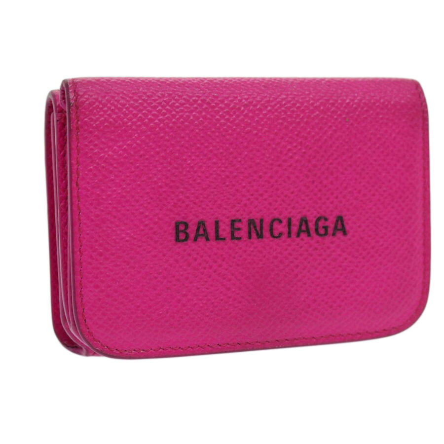 BALENCIAGA Wallet Leather Pink 593813 Auth mr046 | Studio Nafay
