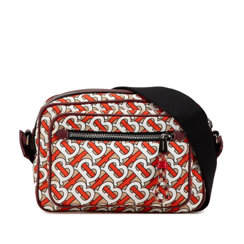 Burberry TB Monogram Nylon Leather Body Bag | Studio Nafay