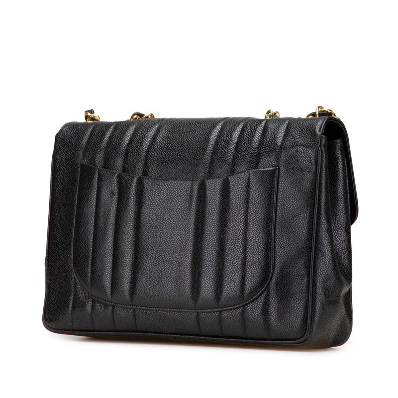 Chanel Mademoiselle Caviar Skin 2way Bag