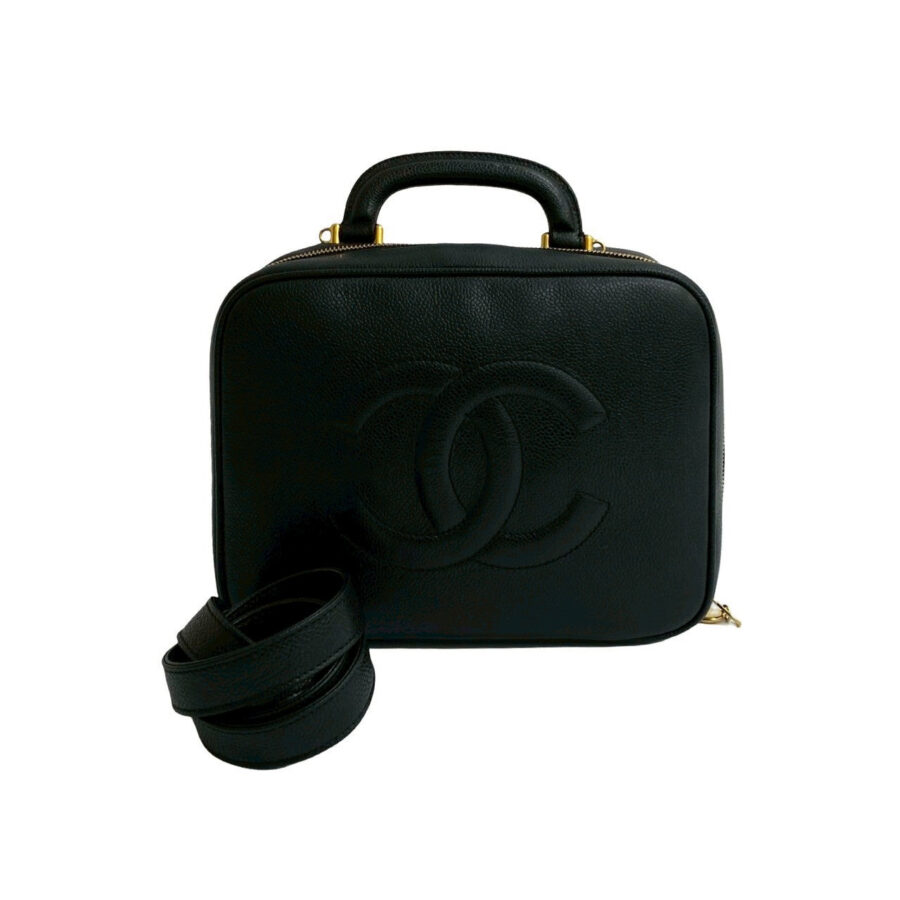 Chanel Coco Mark Caviar Skin 2way Bag | Studio Nafay