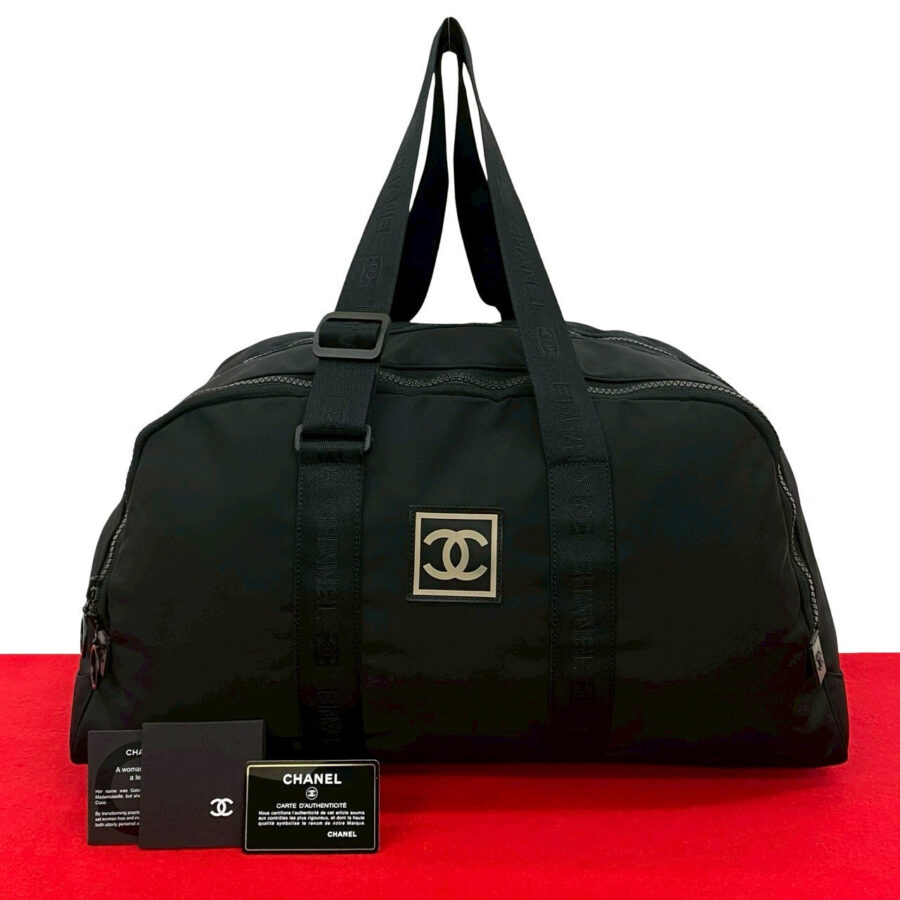 Chanel Nylon 2way Boston Bag | Studio Nafay