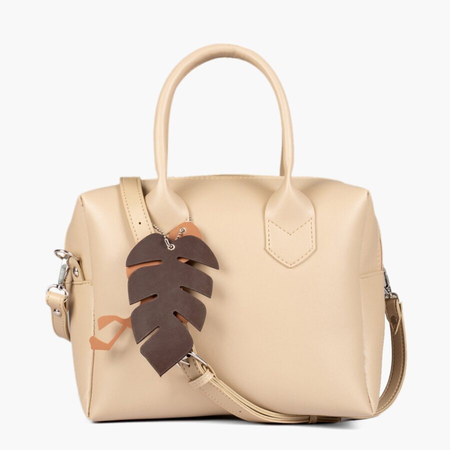 Off-white mini bowling bag | Studio Nafay