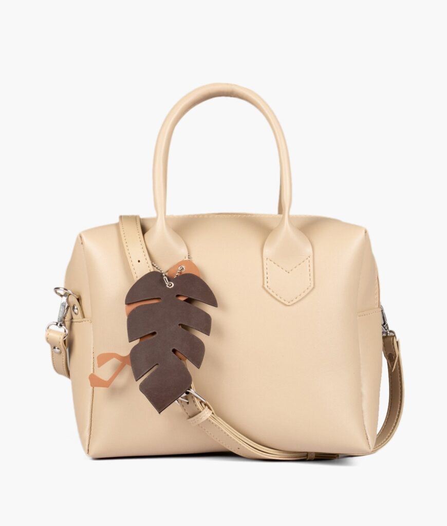 Off-white mini bowling bag | Studio Nafay