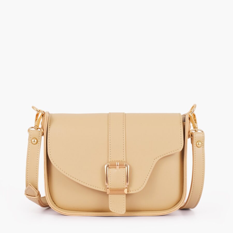 Off-white saddle buckle bag | Studio Nafay
