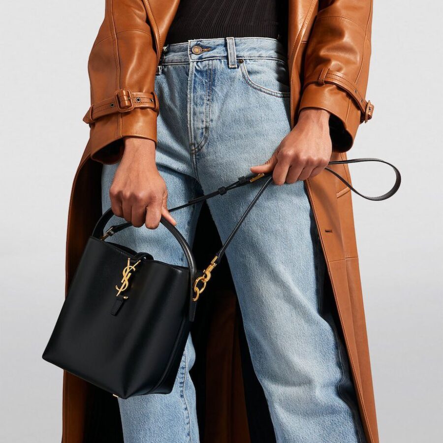 Saint Laurent Small Le 37 Bucket Bag | Studio Nafay
