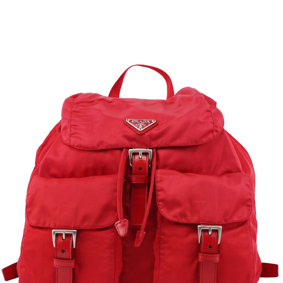 Tessuto Vela Red Backpack | Studio Nafay
