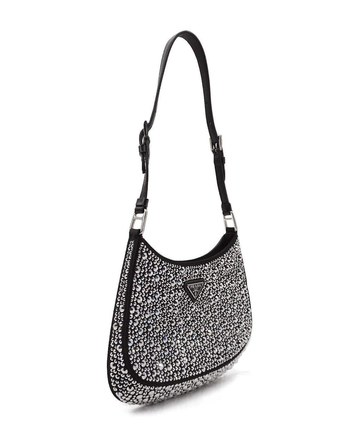 Cristal Cleo Hobo Black