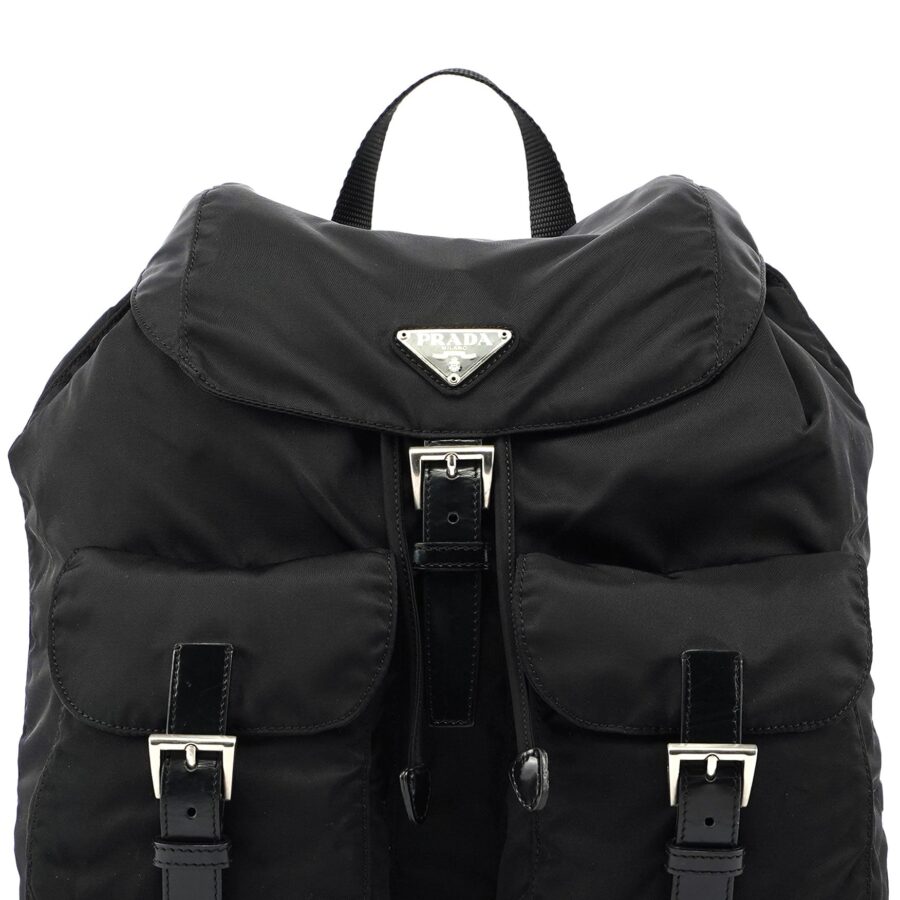 Prada Black Backpack | Studio Nafay