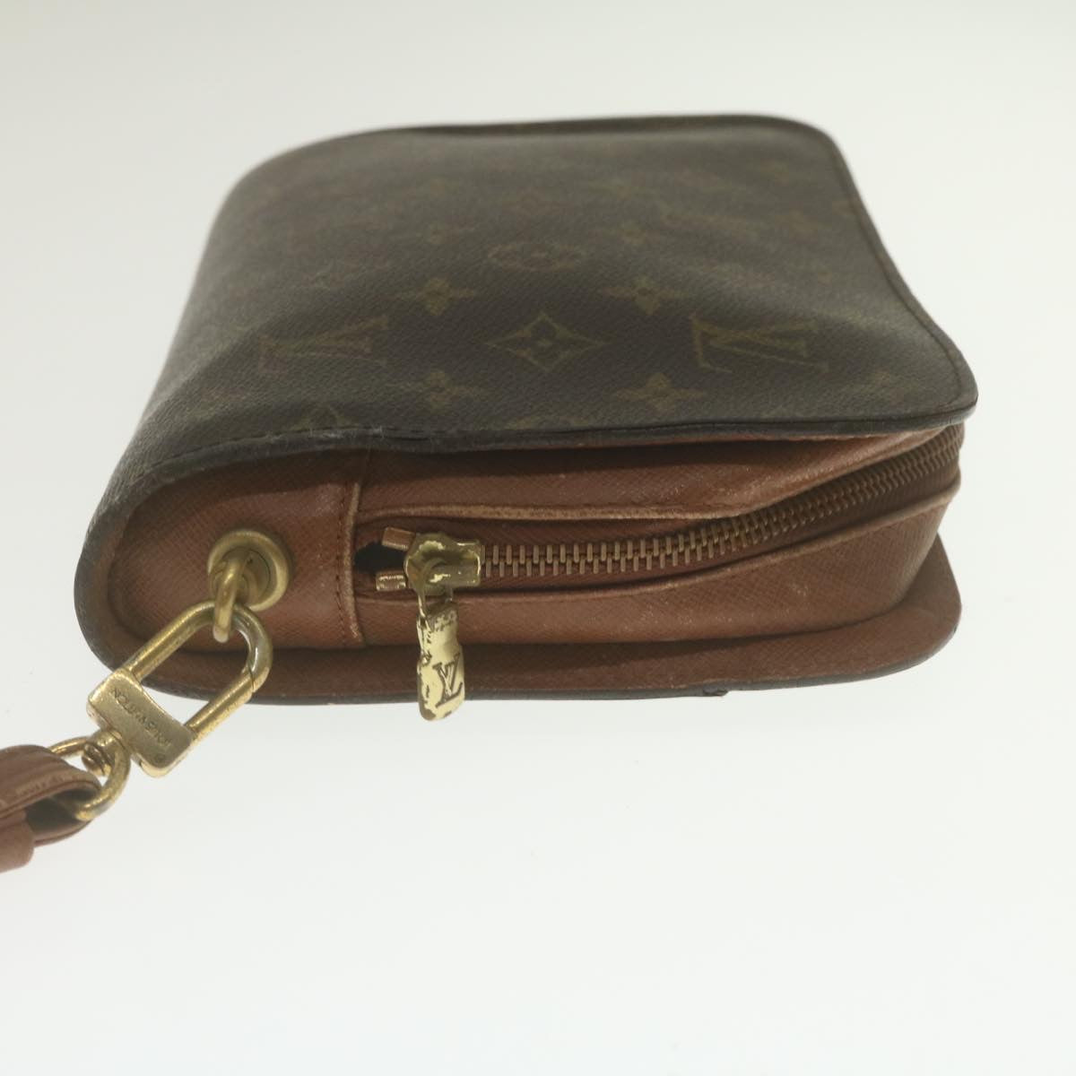 LOUIS VUITTON Monogram Orsay Clutch Bag LV Auth pt1135