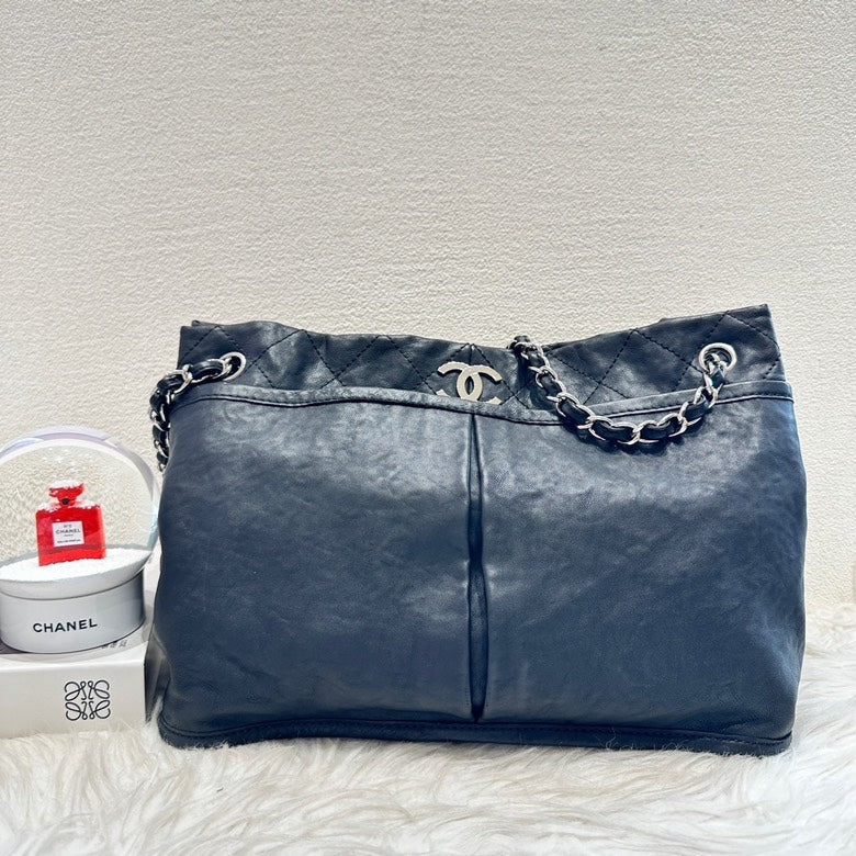 Chanel Leather Black Airport Tote | Studio Nafay