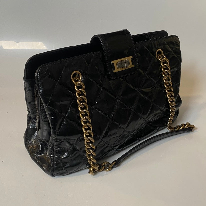 Chanel Leather Quilted Black Shoulder Bag 17 | Studio Nafay