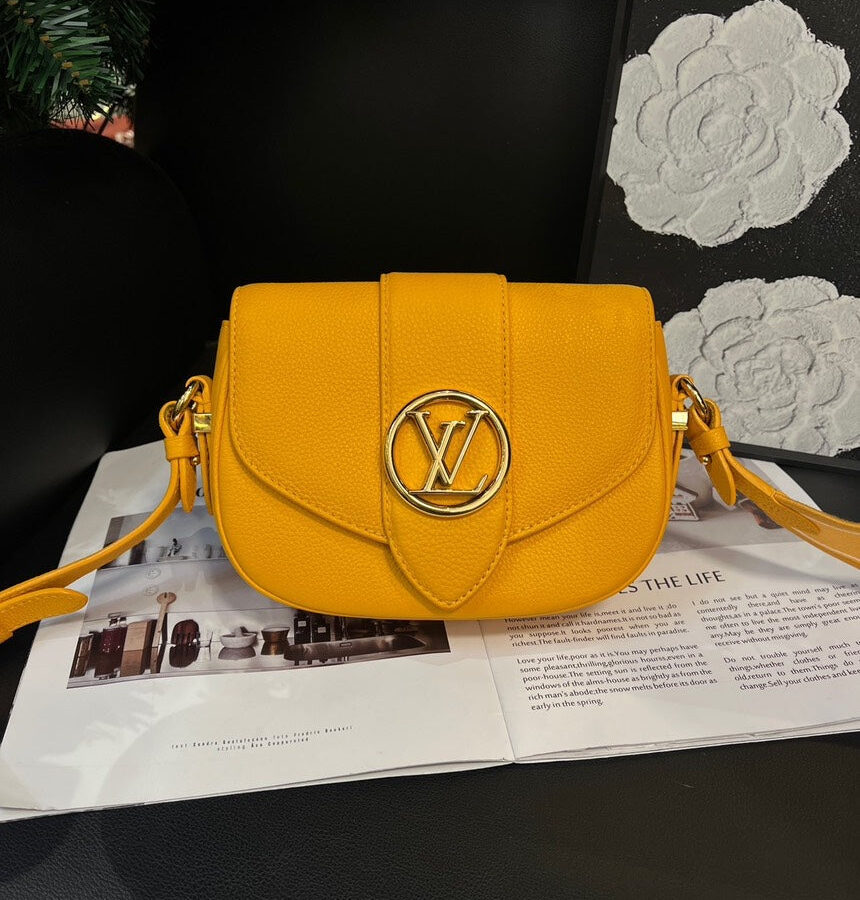 Louis Vuitton Yellow Pont 9 Crossbody Bag | Studio Nafay