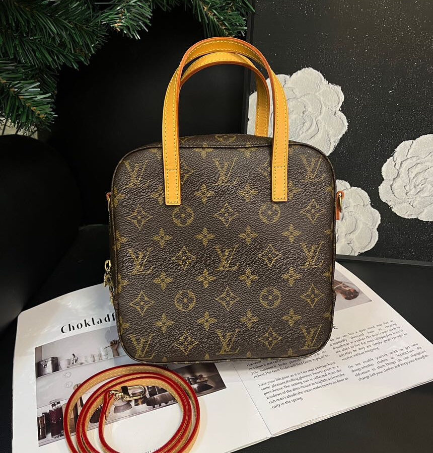 Louis Vuitton Monogram Canvas Brown Lunch Box Crossbody Bag | Studio Nafay