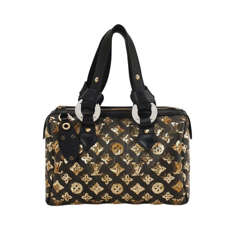 Louis Vuitton Bag Black Gold Handbag | Studio Nafay