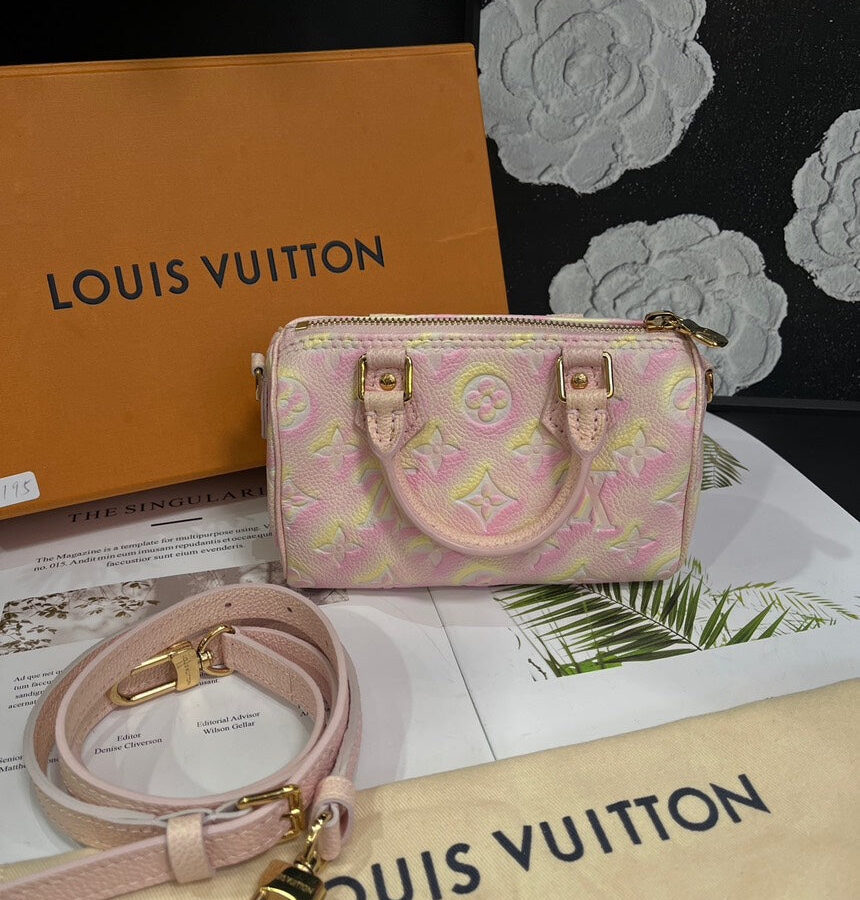 Louis Vuitton Tanabata Chip Star Series SP Nano Crossbody Bag Pink | Studio Nafay