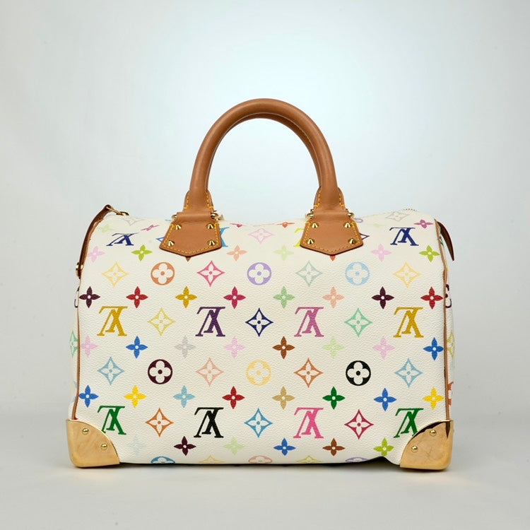 Louis Vuitton Monogram Multicolore White Handbag