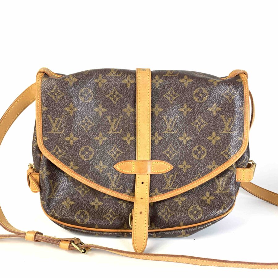 Louis Vuitton Monogram Canvas Crossbody Bag Brown | Studio Nafay