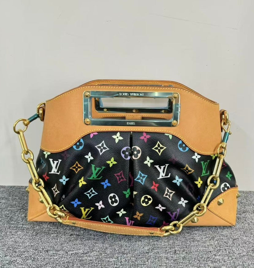 Louis Vuitton Judy Multicolor Handbag