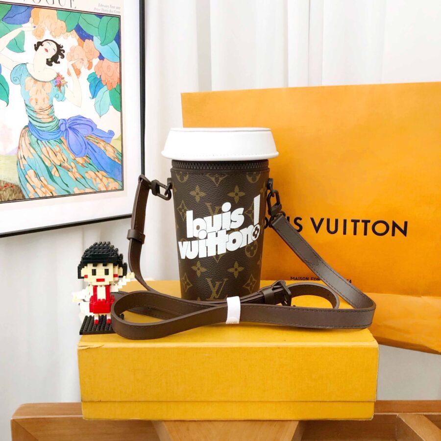 Louis Vuitton Coffee Cup Os Brown Bag Accessory | Studio Nafay
