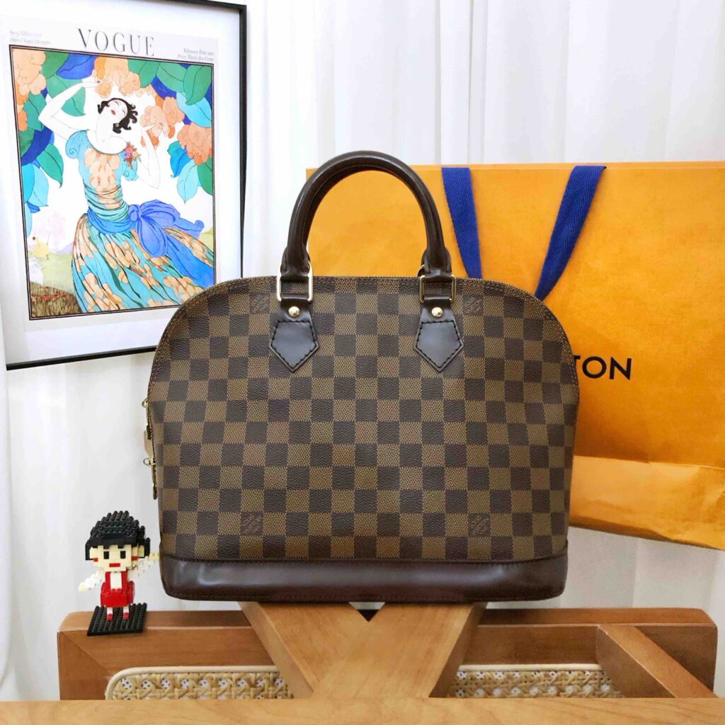 Louis Vuitton Alma Damier Ebene Tote Bag - Product Image 2