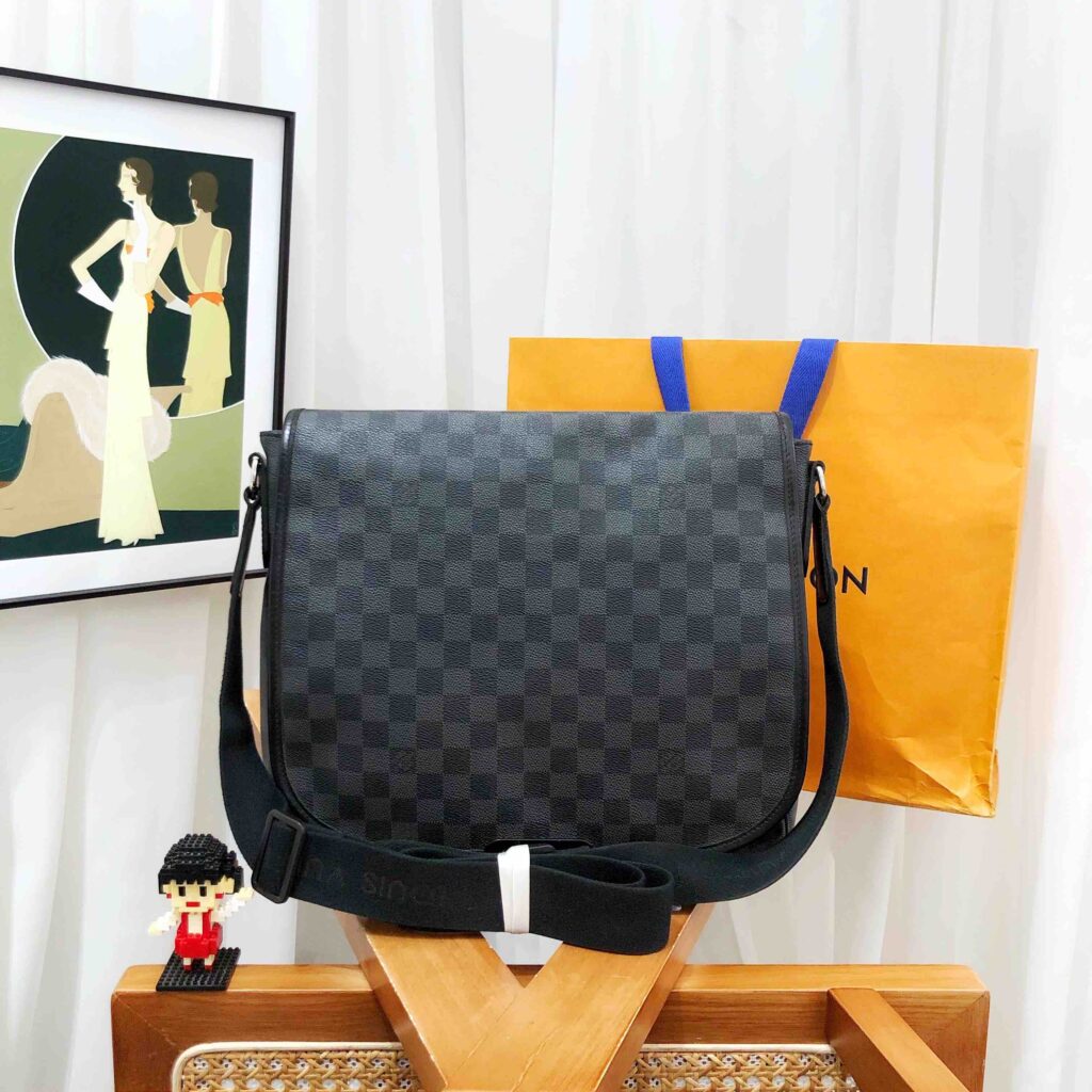 Louis Vuitton District Shoulder Bag in Damier Graphite Canvas - Product Image 2