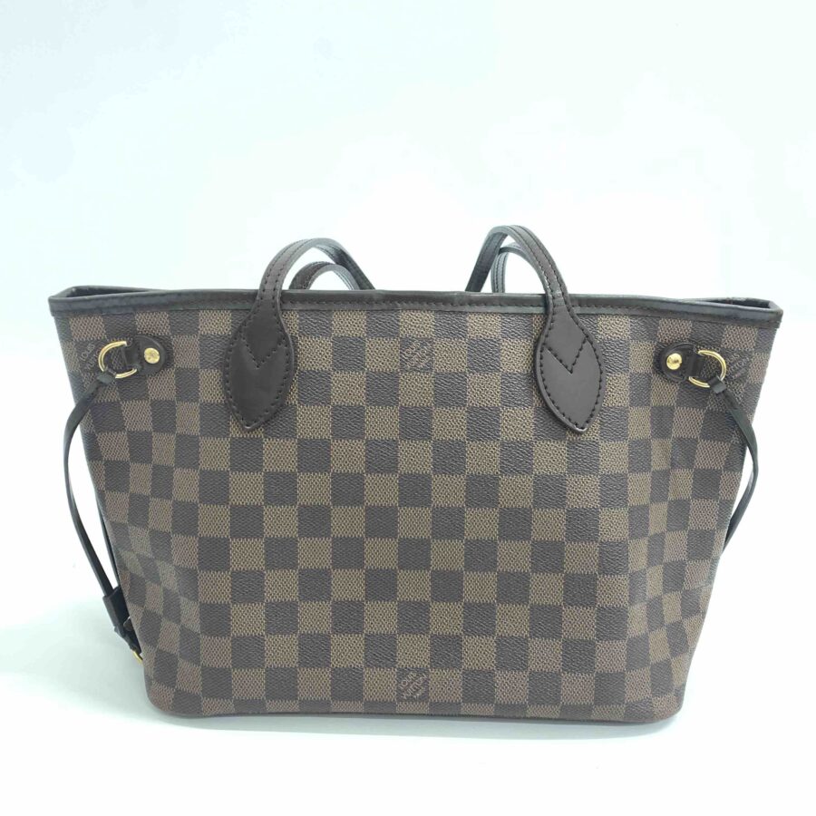 Louis Vuitton Damier Ebene Neverfull Tote - Brown Checkered Tote Bag | Studio Nafay