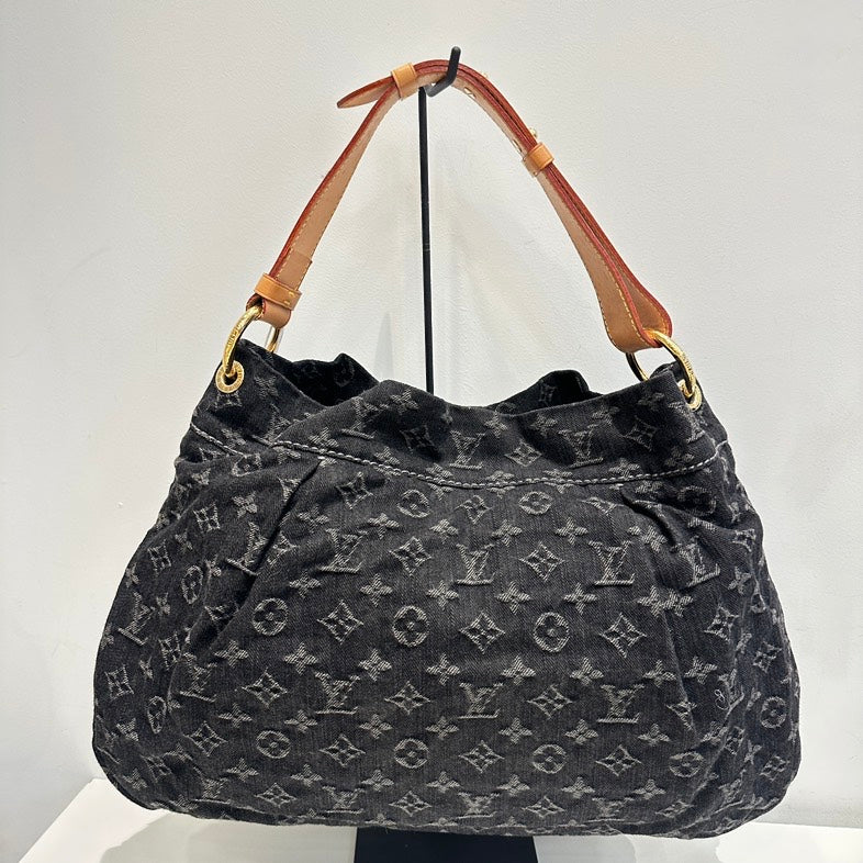 Louis Vuitton Denim Daily PM Black Shoulder Bag