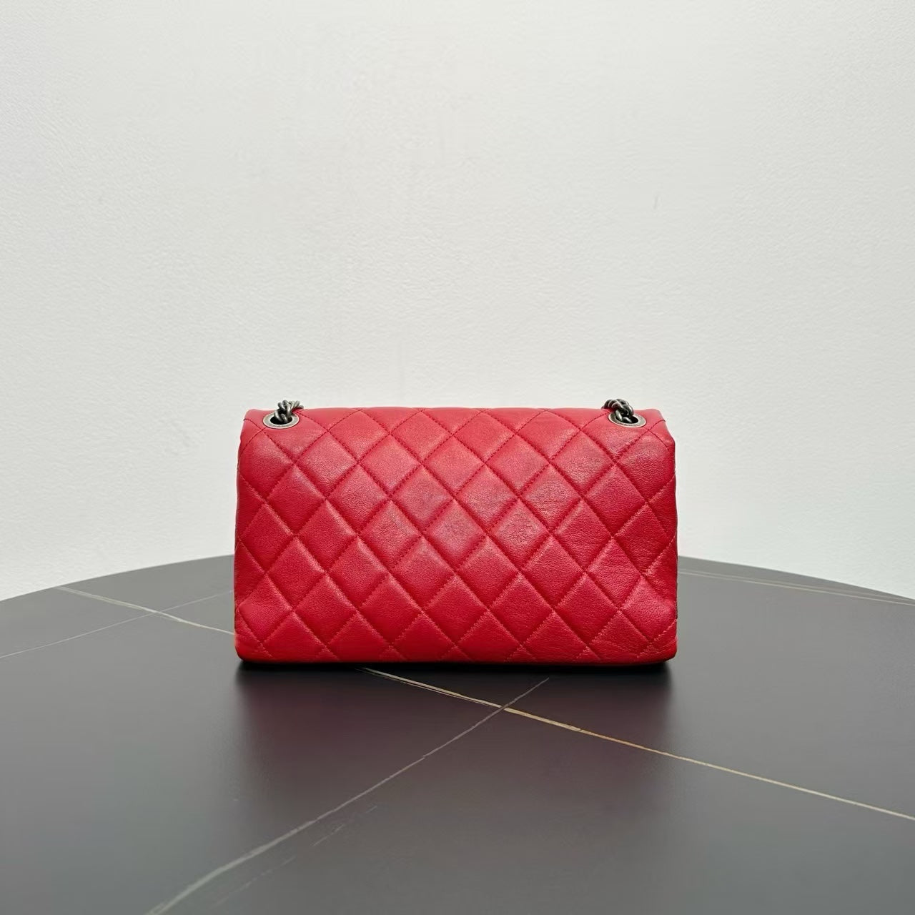 Chanel Classic Flap Red Shoulder Bag 2