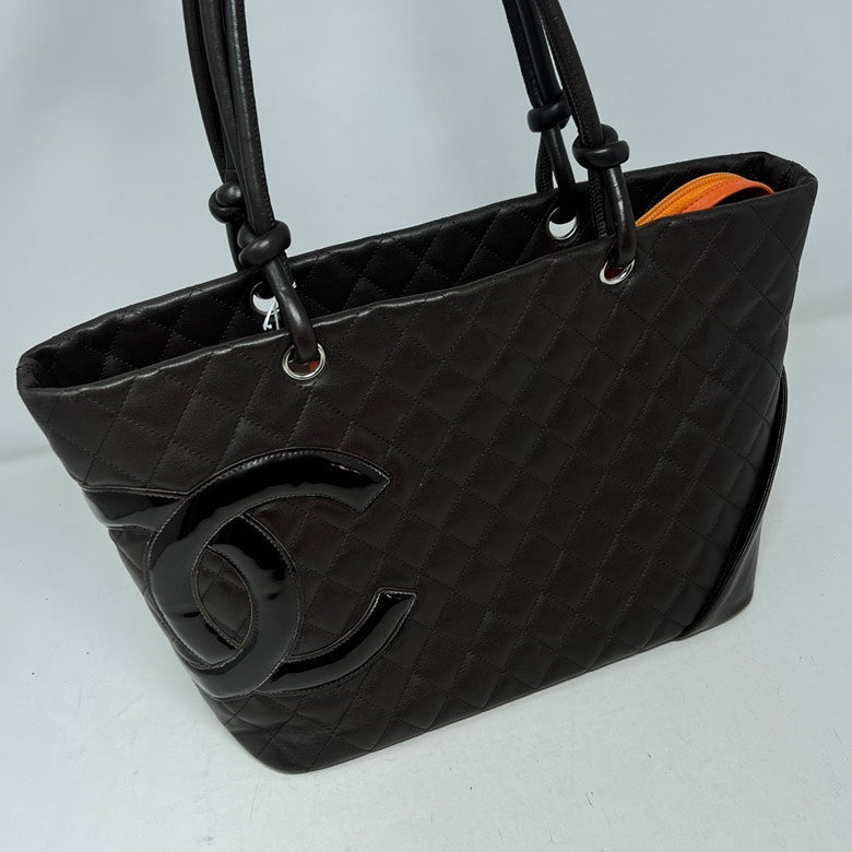 Chanel Leather Black Bag Designer Tote | Studio Nafay