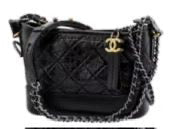 Chanel Quilted Black Leather Shoulder Bag | Studio Nafay