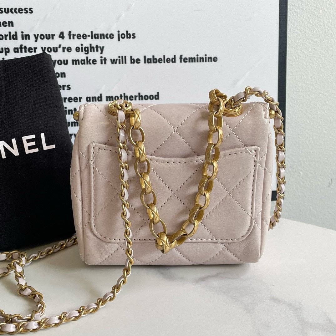 Chanel Mini Kiss Lock Handbag Luxury Designer Handbag - Product Image 2