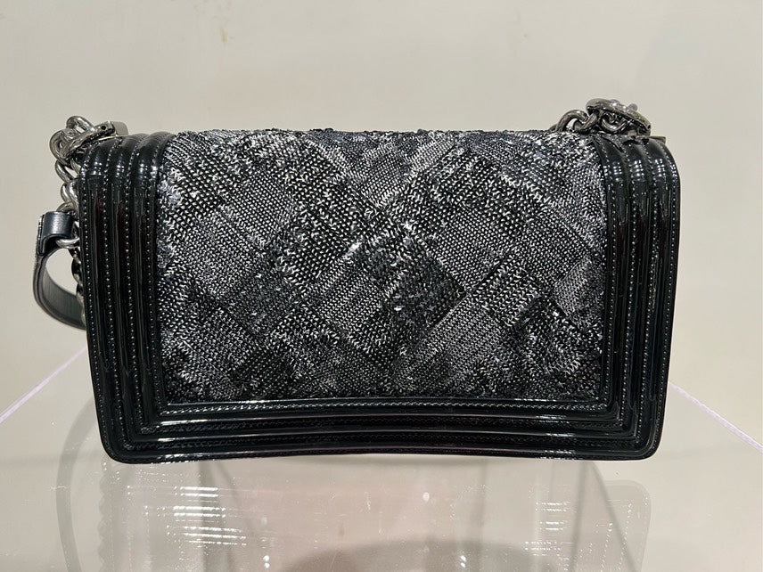 Chanel Leboy MM Black Shoulder Bag – Designer Handbag
