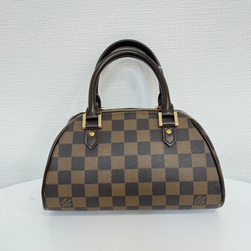 Louis Vuitton Damier Ebene Ribera Mini Handbag - Brown Mini Bag | Studio Nafay